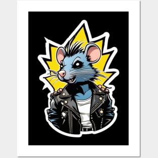 The Ratscals: Punk Rock Rat Posters and Art